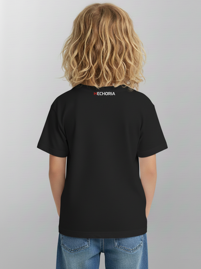 Czarna Koszulka "Skrzydła Wolności"